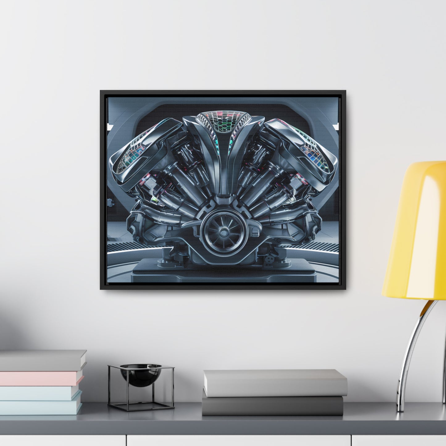 Engine of the Future - Gallery Canvas Wraps, Horizontal Frame