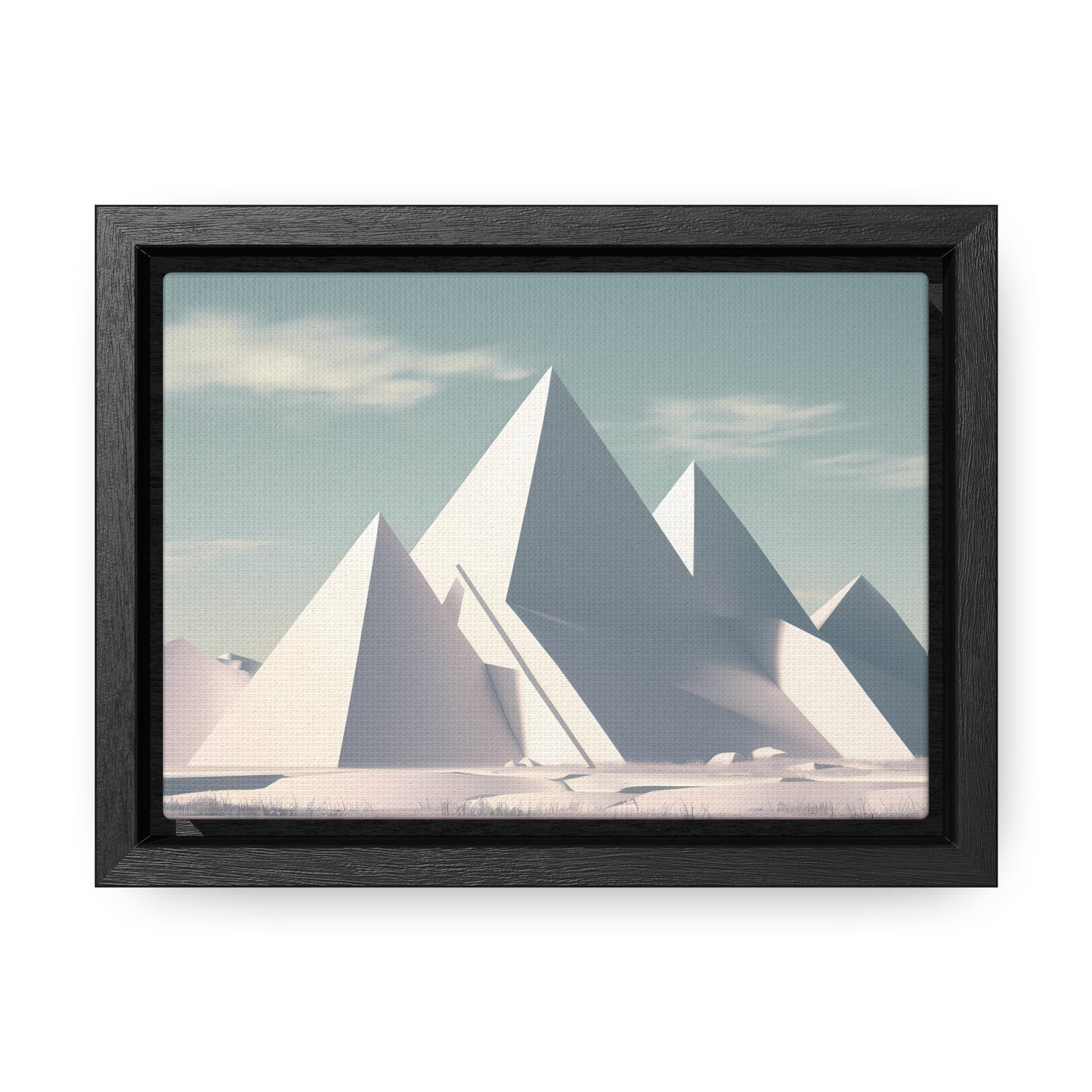 Monolith Peaks - Gallery Canvas Wraps, Horizontal Frame