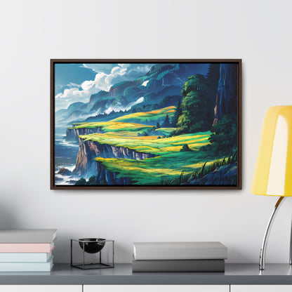 Edge of the Wild Coast - Gallery Canvas Wraps, Horizontal Frame