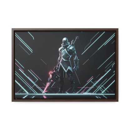 Cybernetic Vanguard - Gallery Canvas Wraps, Horizontal Frame