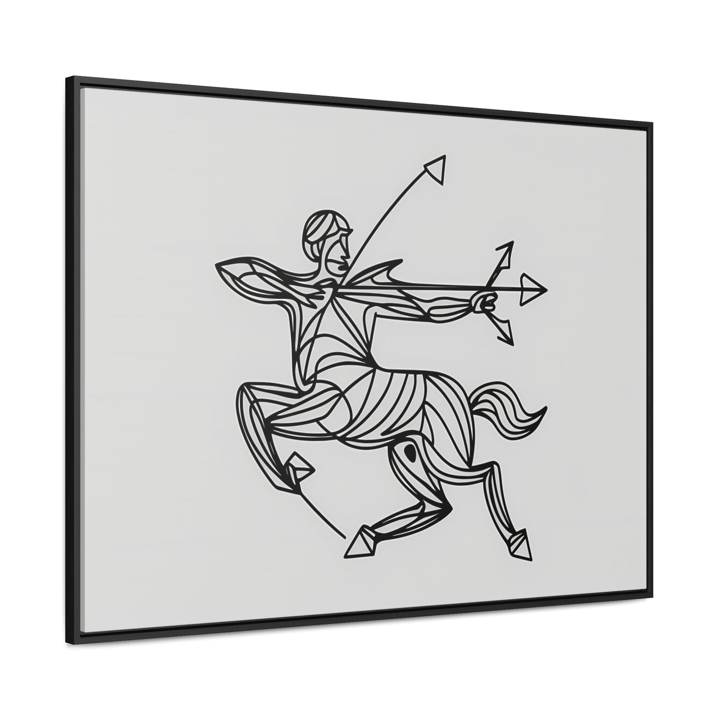 Centaur's Precision - Gallery Canvas Wraps, Horizontal Frame