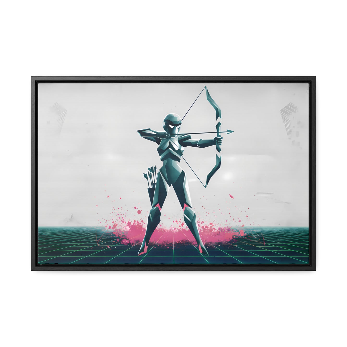 Digital Sentinel - Gallery Canvas Wraps, Horizontal Frame