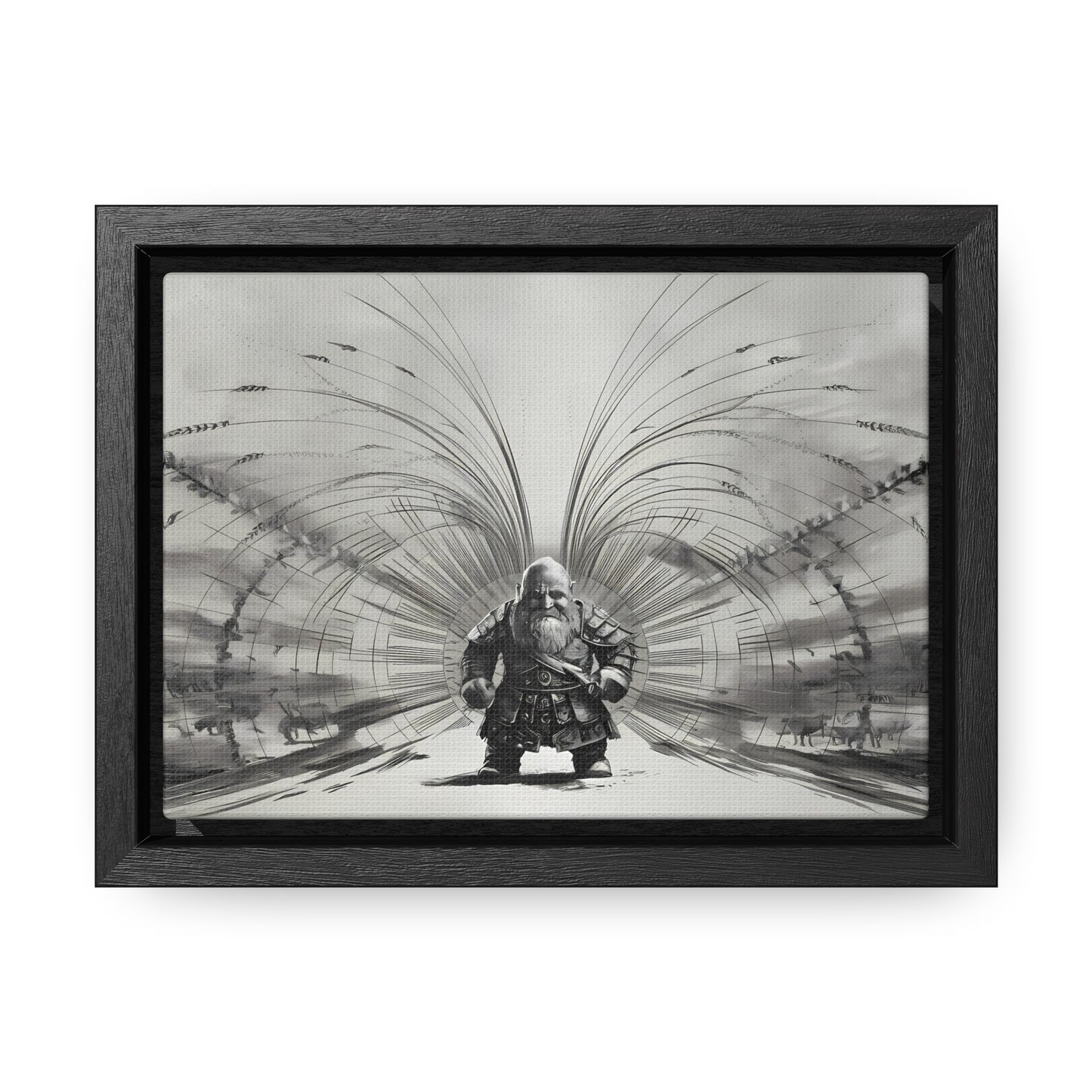 Guardian of the Elemental Winds - Gallery Canvas Wraps, Horizontal Frame