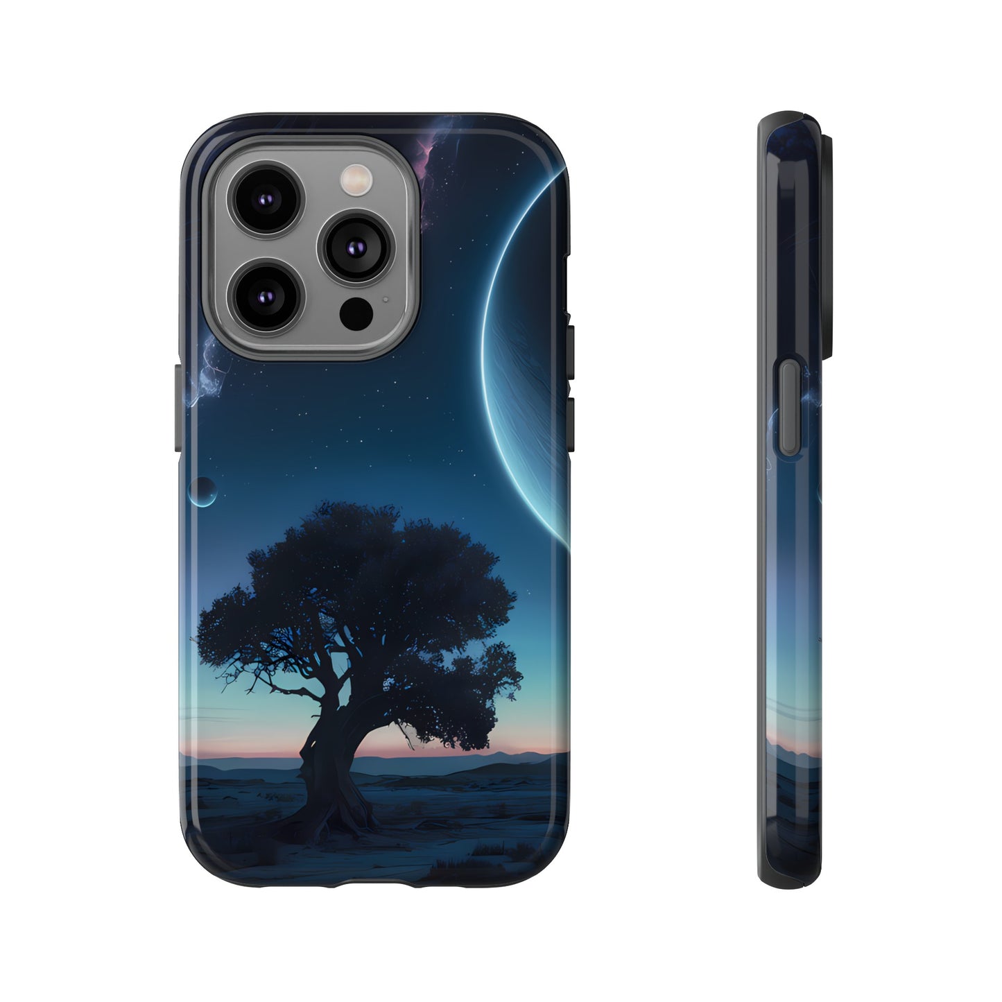 The Cosmos and a Tree - Smartphone Tough Cases