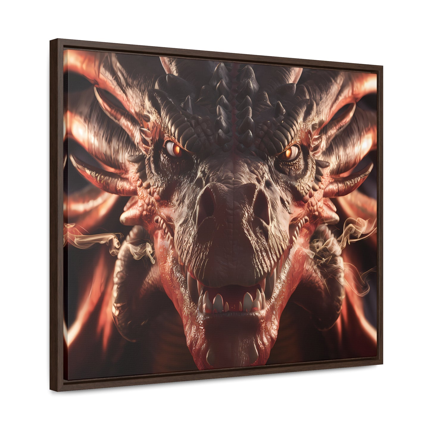 Wrath of the Inferno Dragon - Gallery Canvas Wraps, Horizontal Frame