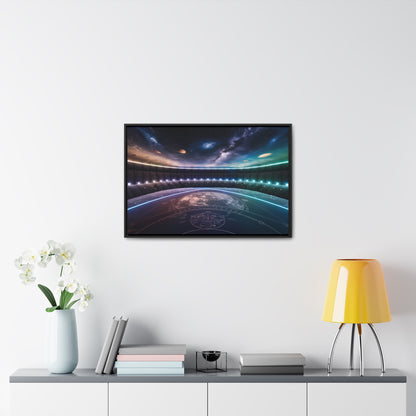 Stellar Observatory Nexus - Gallery Canvas Wraps, Horizontal Frame