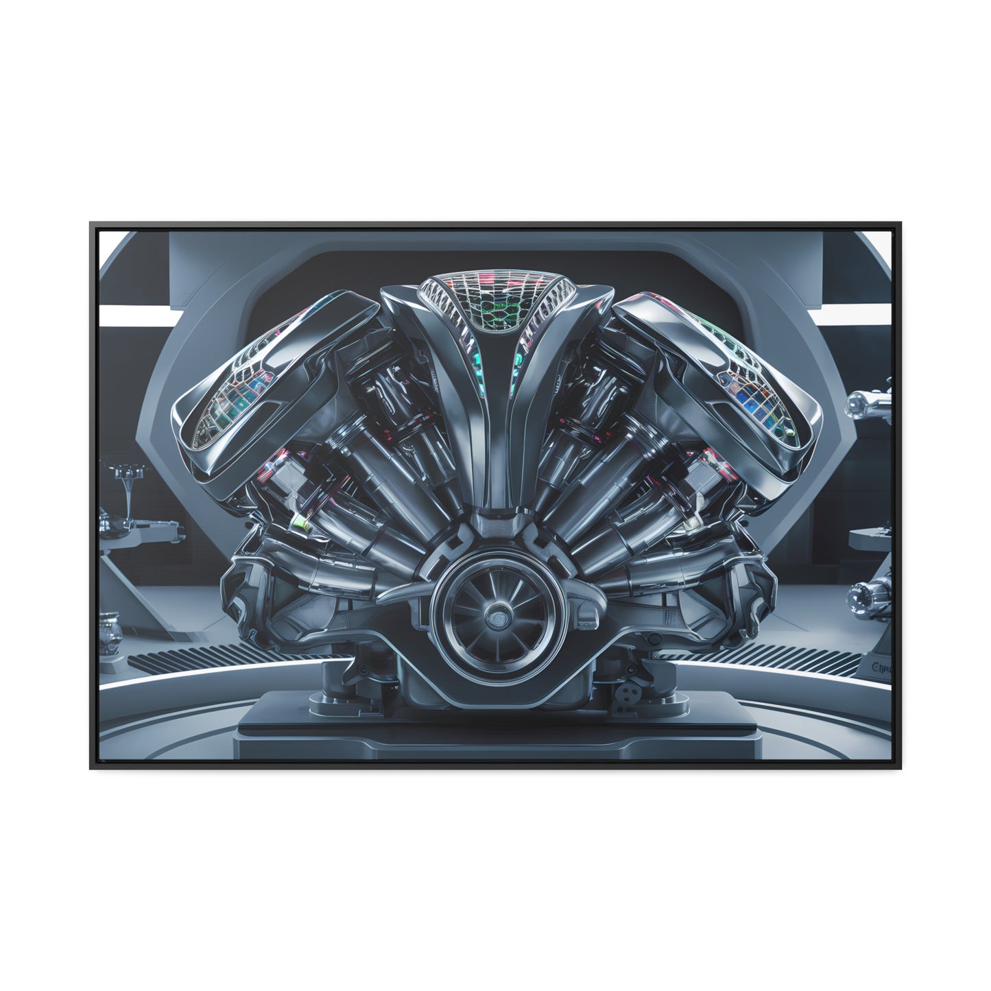 Engine of the Future - Gallery Canvas Wraps, Horizontal Frame