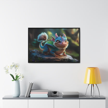 Guardian of the Enchanted Grove - Gallery Canvas Wraps, Horizontal Frame