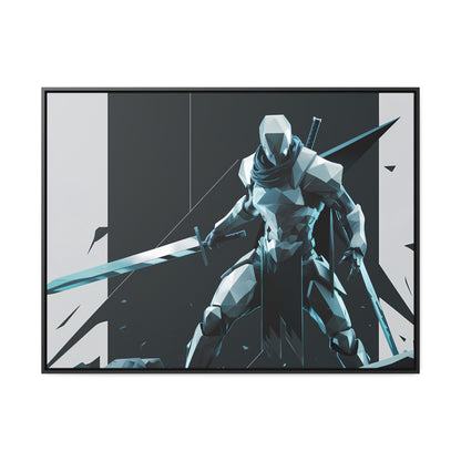 Blade of the Shattered Realm - Gallery Canvas Wraps, Horizontal Frame