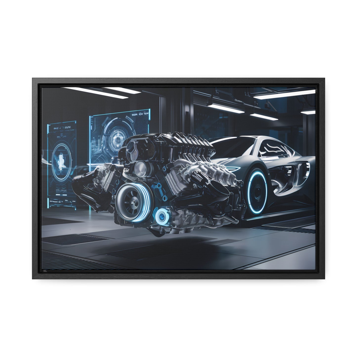 The Future of Automotive Engineering - Gallery Canvas Wraps, Horizontal Frame