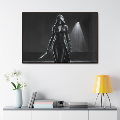 The Shadow's Blade - Gallery Canvas Wraps, Horizontal Frame