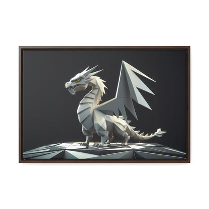 The Silver Sentinel - Gallery Canvas Wraps, Horizontal Frame