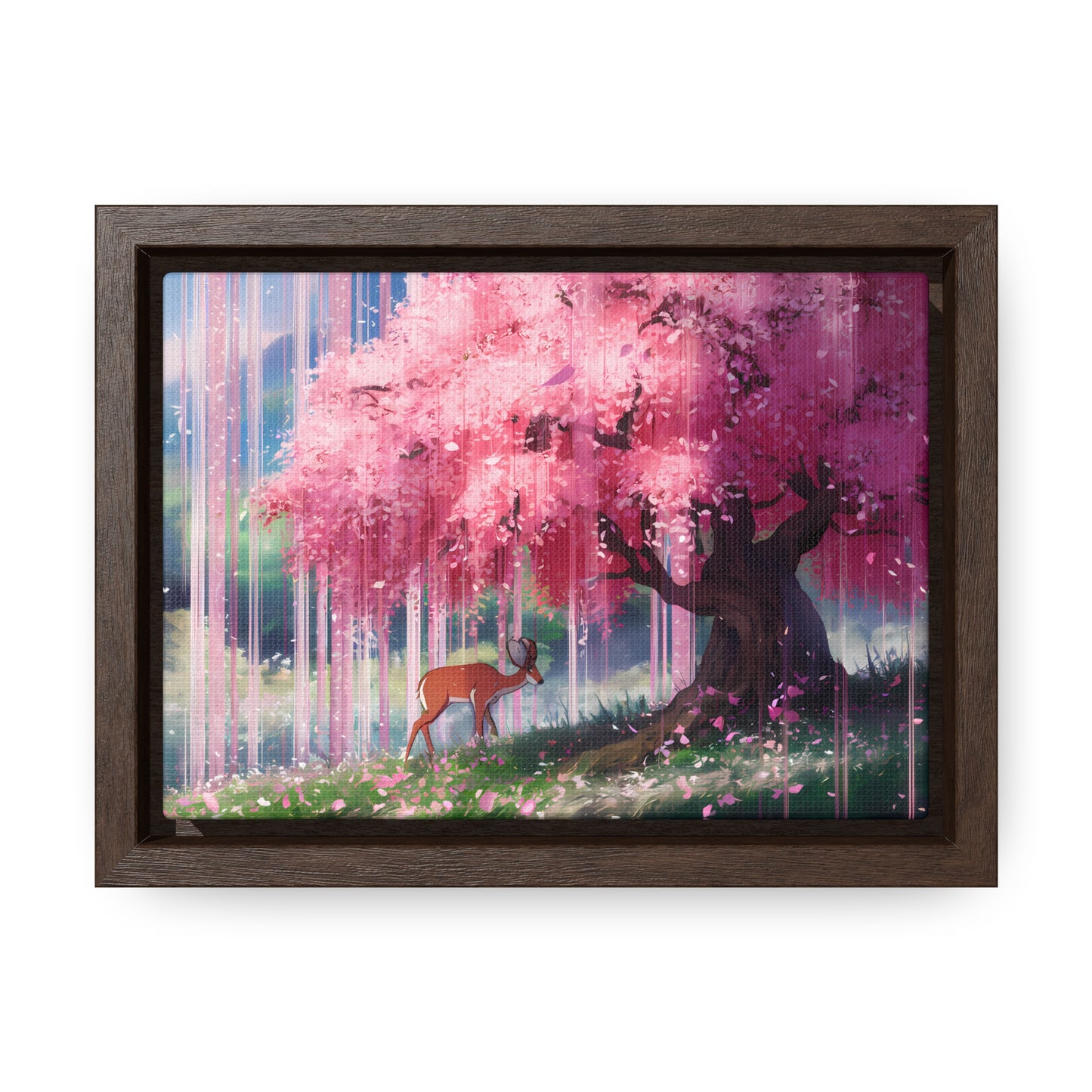 Beneath the Blossoming Canopy - Gallery Canvas Wraps, Horizontal Frame