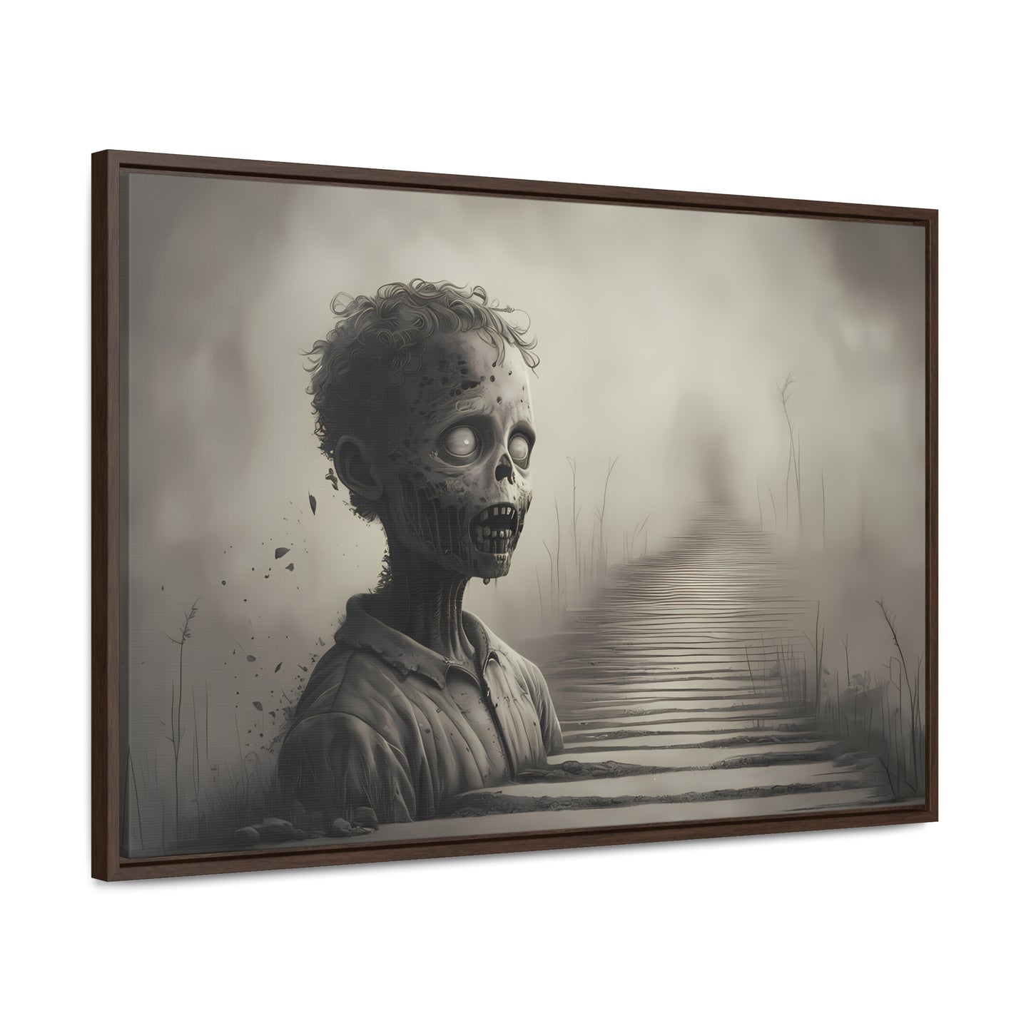 Echoes of the Forgotten - Gallery Canvas Wraps, Horizontal Frame