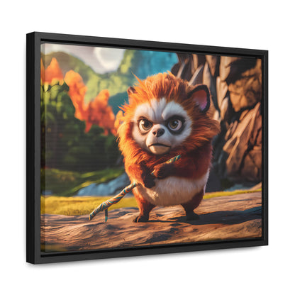 Guardian of the Enchanted Forest - Gallery Canvas Wraps, Horizontal Frame