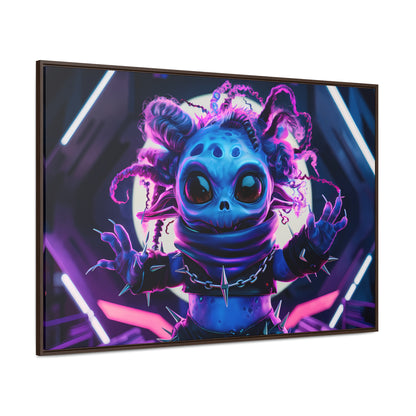 Alien Punk Starlet - Gallery Canvas Wraps, Horizontal Frame