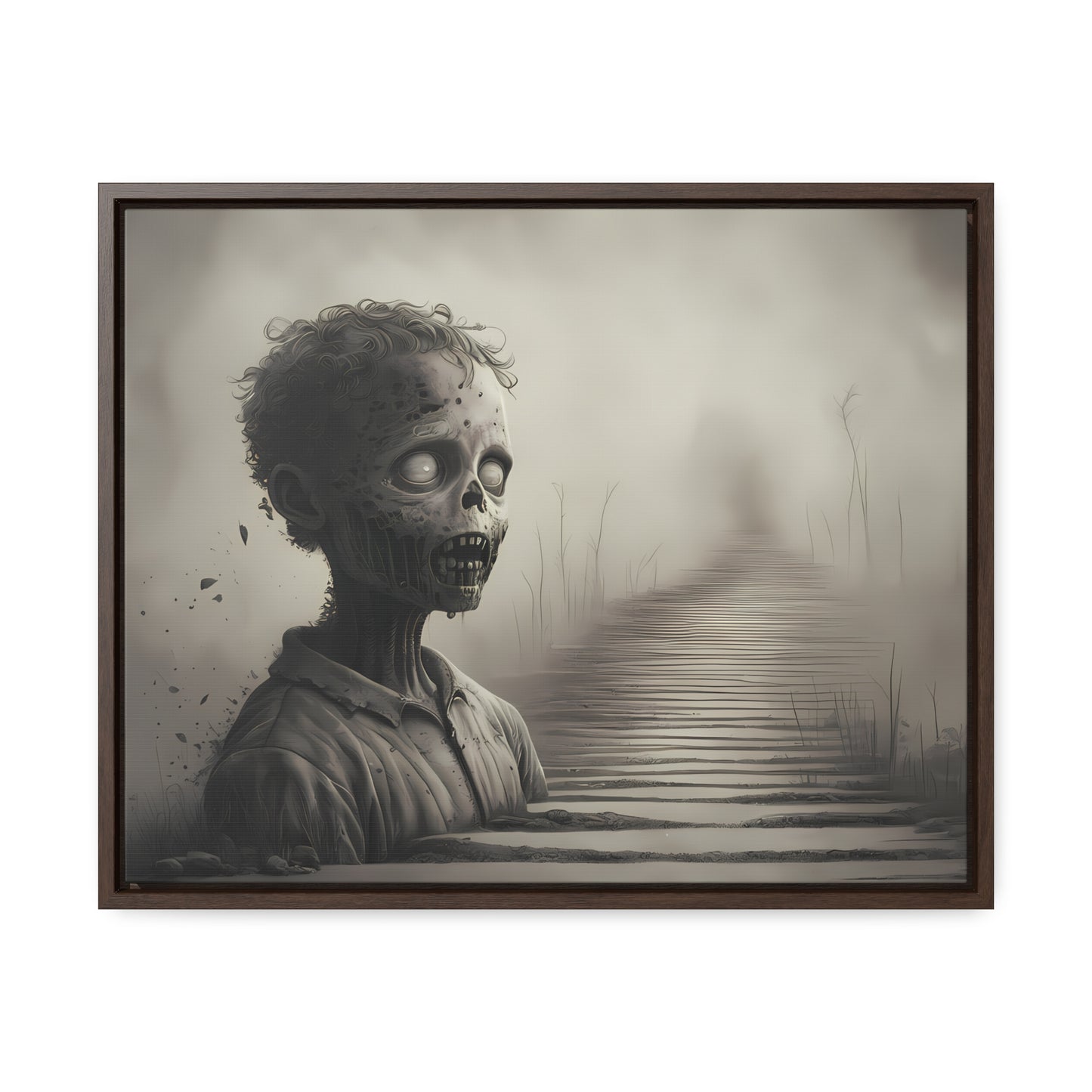 Echoes of the Forgotten - Gallery Canvas Wraps, Horizontal Frame