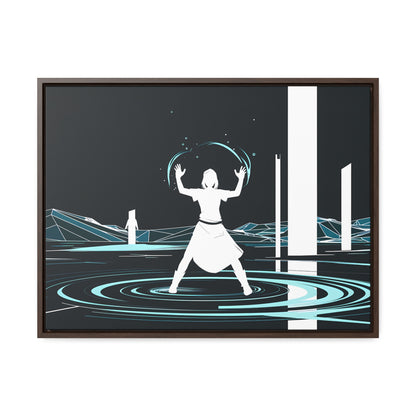 Resonance of the Void - Gallery Canvas Wraps, Horizontal Frame