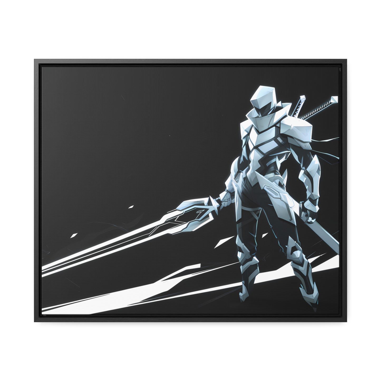 Blade of the Shadow Knight - Gallery Canvas Wraps, Horizontal Frame