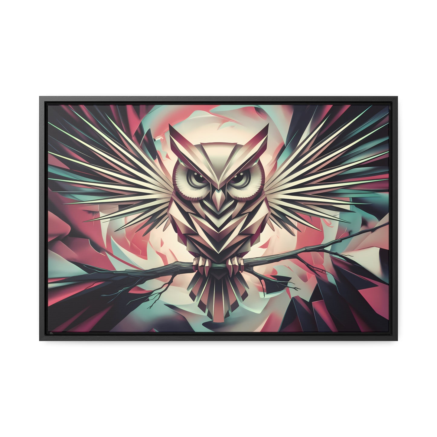 "Mechanical Wisdom" - Gallery Canvas Wraps, Horizontal Frame