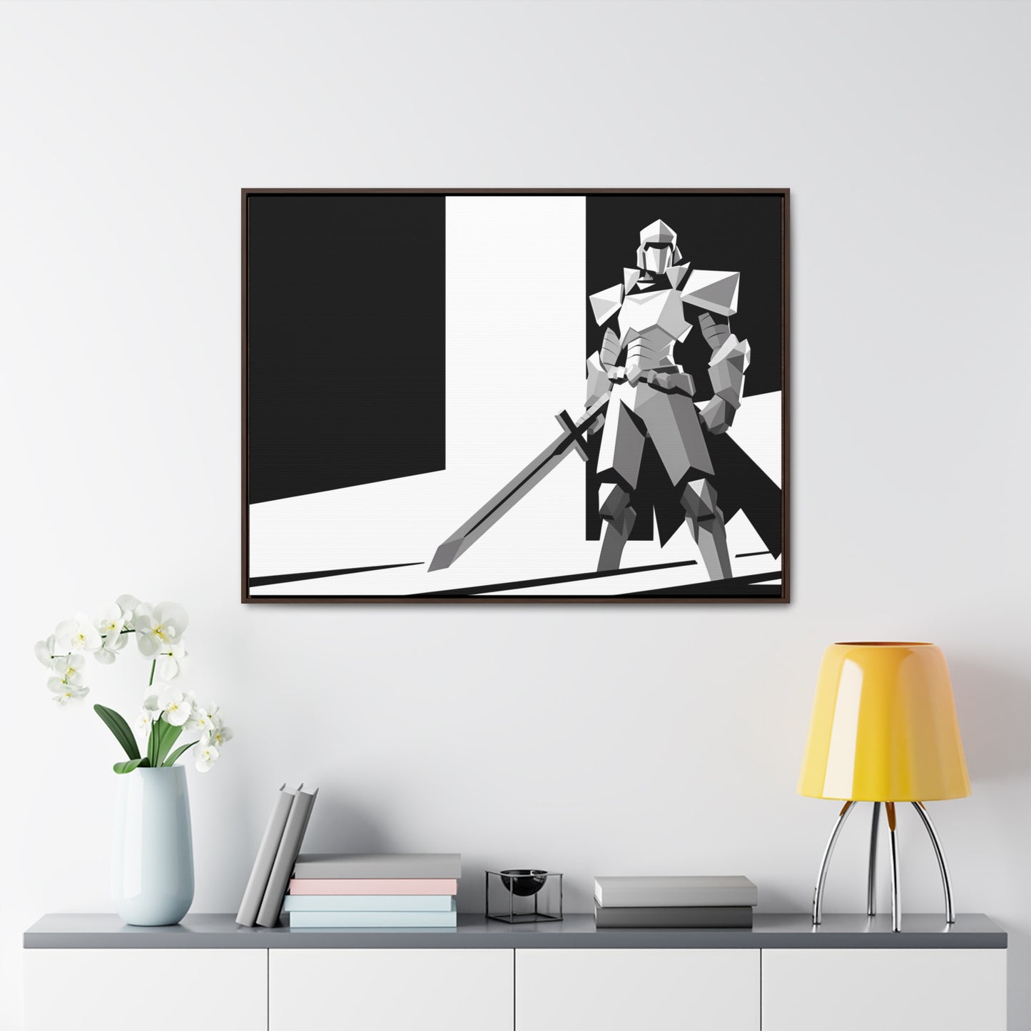 The Sentinel's Stand - Gallery Canvas Wraps, Horizontal Frame