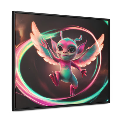 Wings of Radiant Joy - Gallery Canvas Wraps, Horizontal Frame