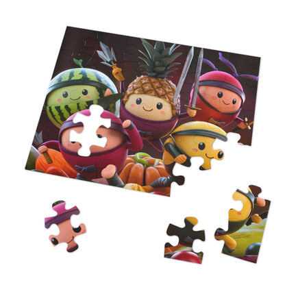 Fruity Ninja Squad - Jigsaw Puzzle (30, 110, 252, 500,1000-Piece)