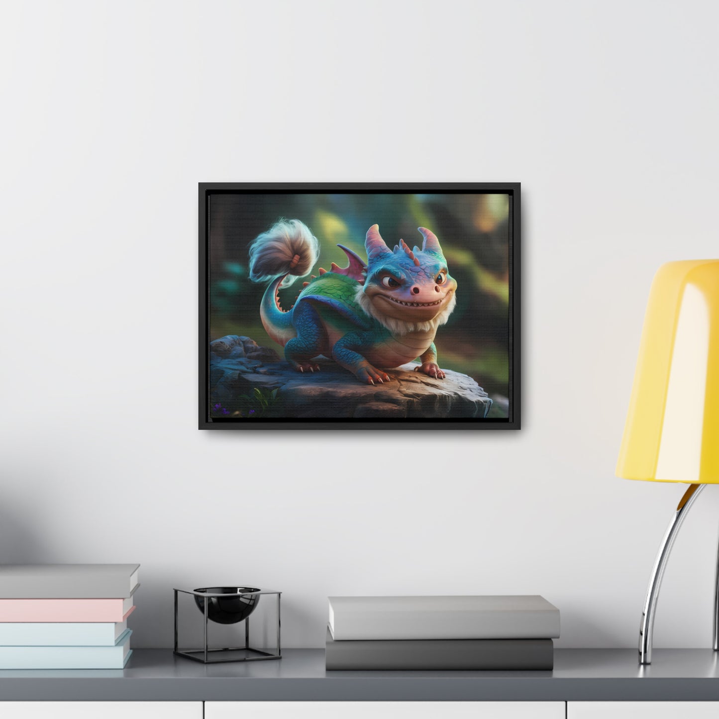 Guardian of the Enchanted Grove - Gallery Canvas Wraps, Horizontal Frame