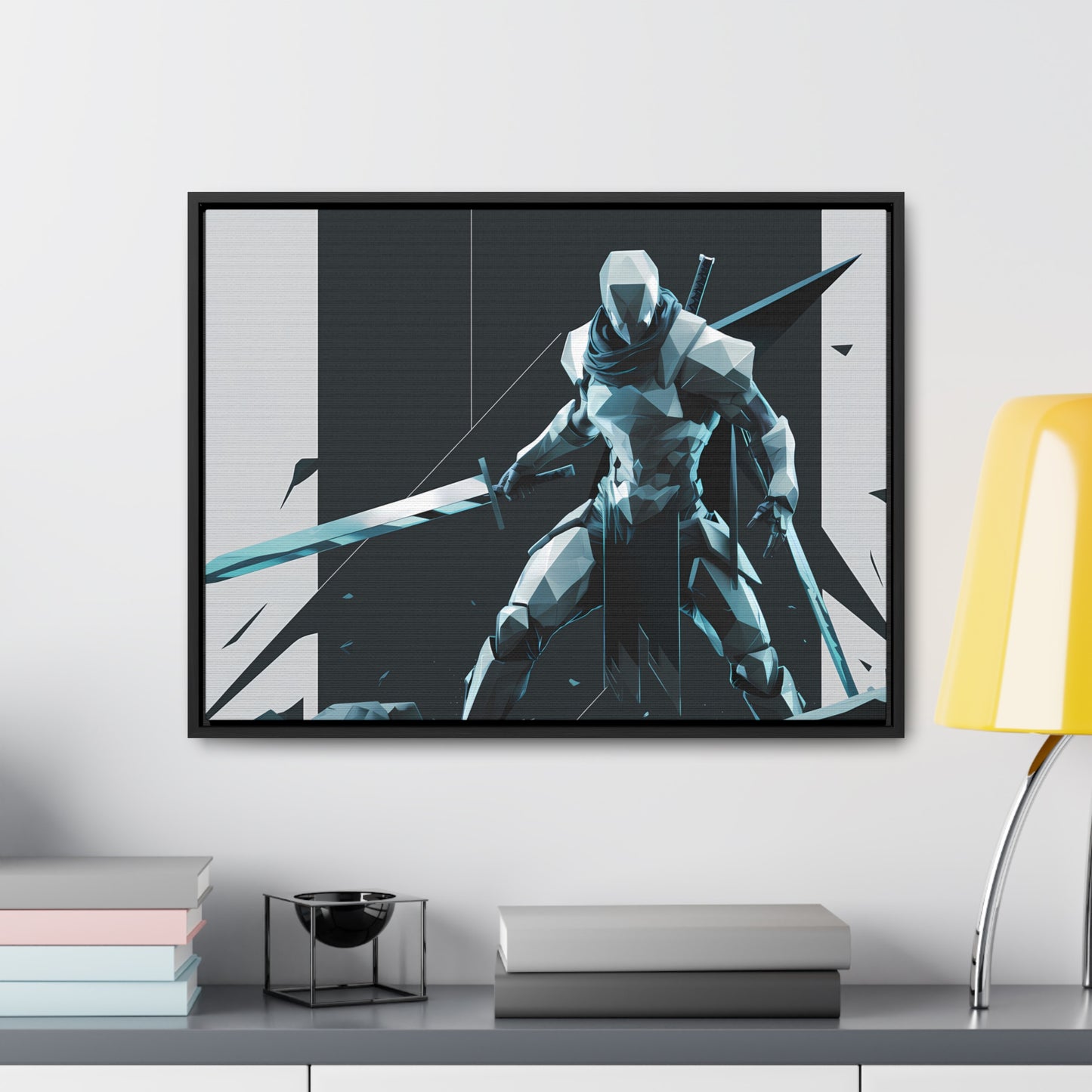 Blade of the Shattered Realm - Gallery Canvas Wraps, Horizontal Frame