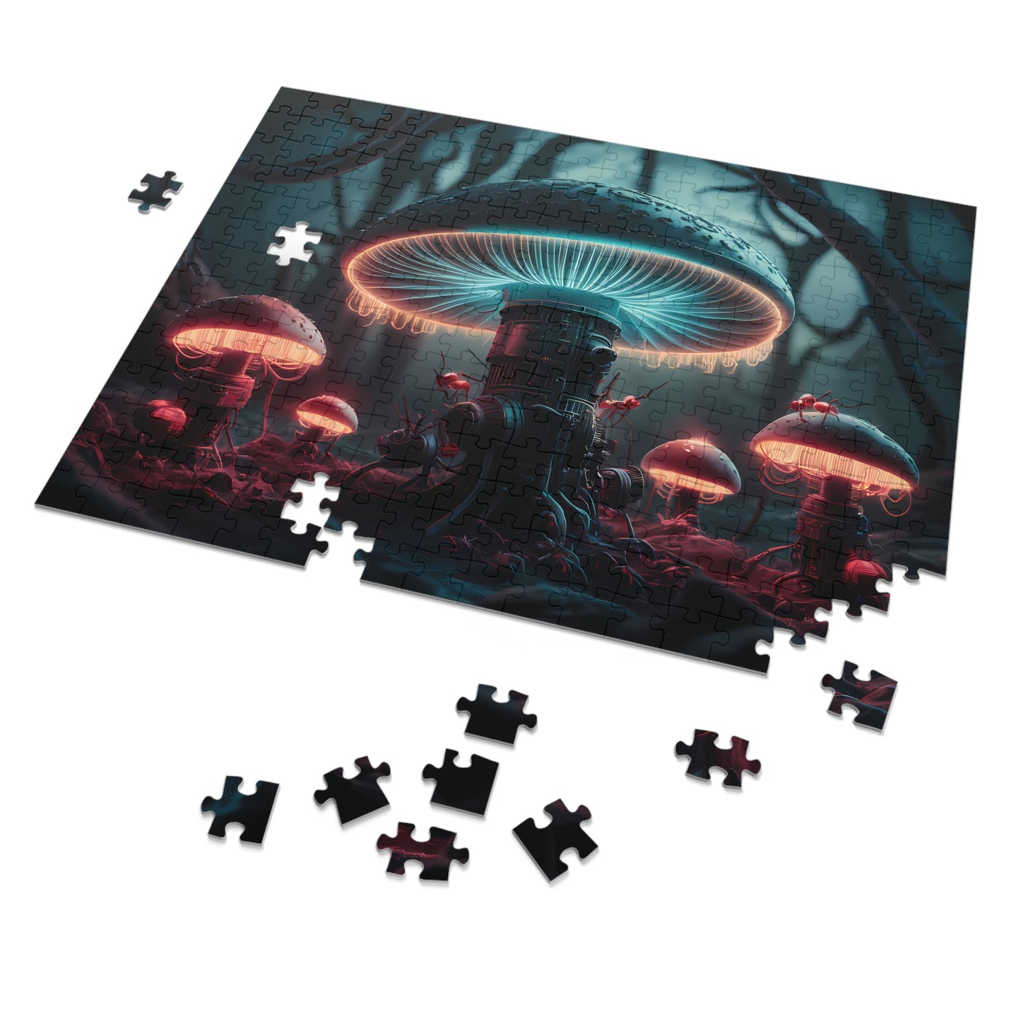 Steampunk Mushroom - Jigsaw Puzzle (30, 110, 252, 500,1000-Piece)