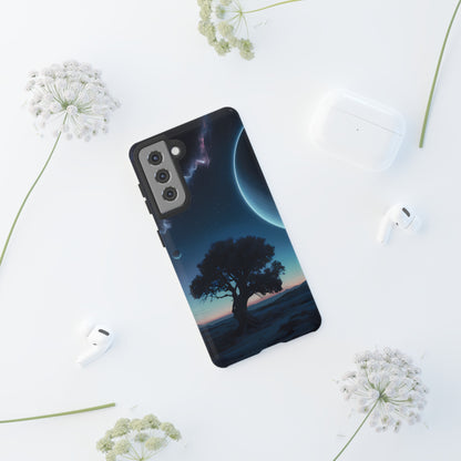 The Cosmos and a Tree - Smartphone Tough Cases