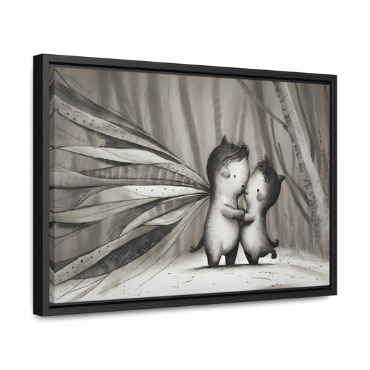 Whispers of the Forest - Gallery Canvas Wraps, Horizontal Frame