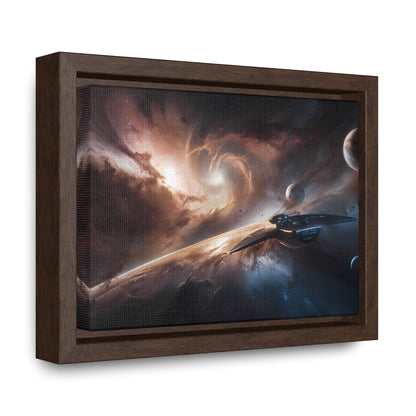 Voyage Through the Maelstrom of Stars - Gallery Canvas Wraps, Horizontal Frame