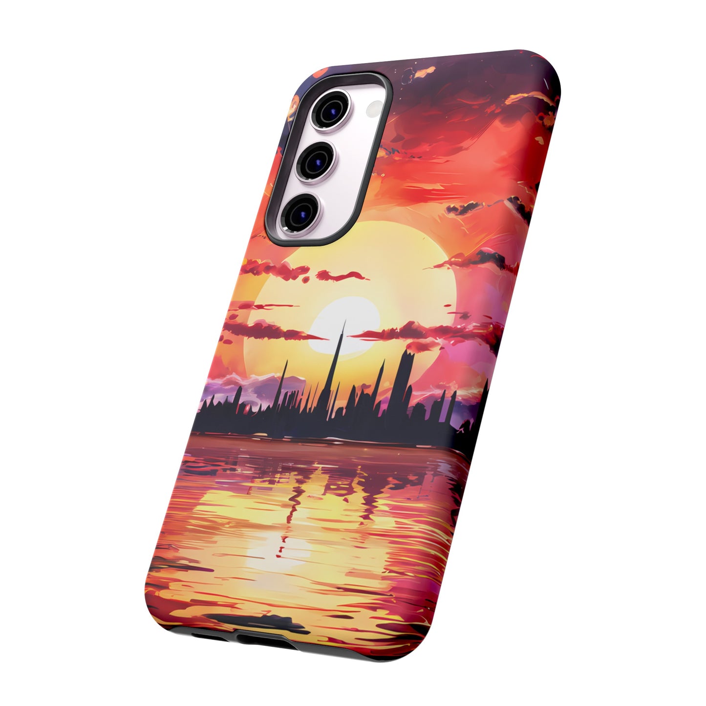 Anime Island City - Smartphone Tough Cases