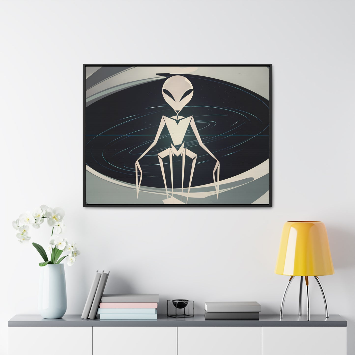 Celestial Guardian - Gallery Canvas Wraps, Horizontal Frame