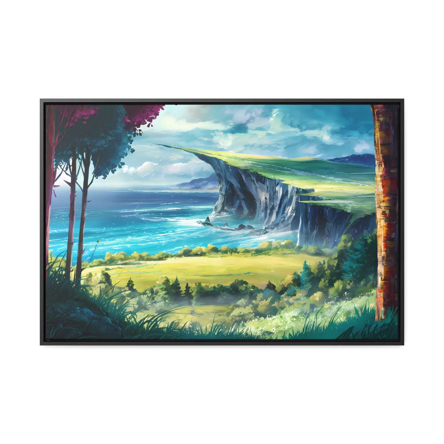 Edge of the Horizon - Gallery Canvas Wraps, Horizontal Frame