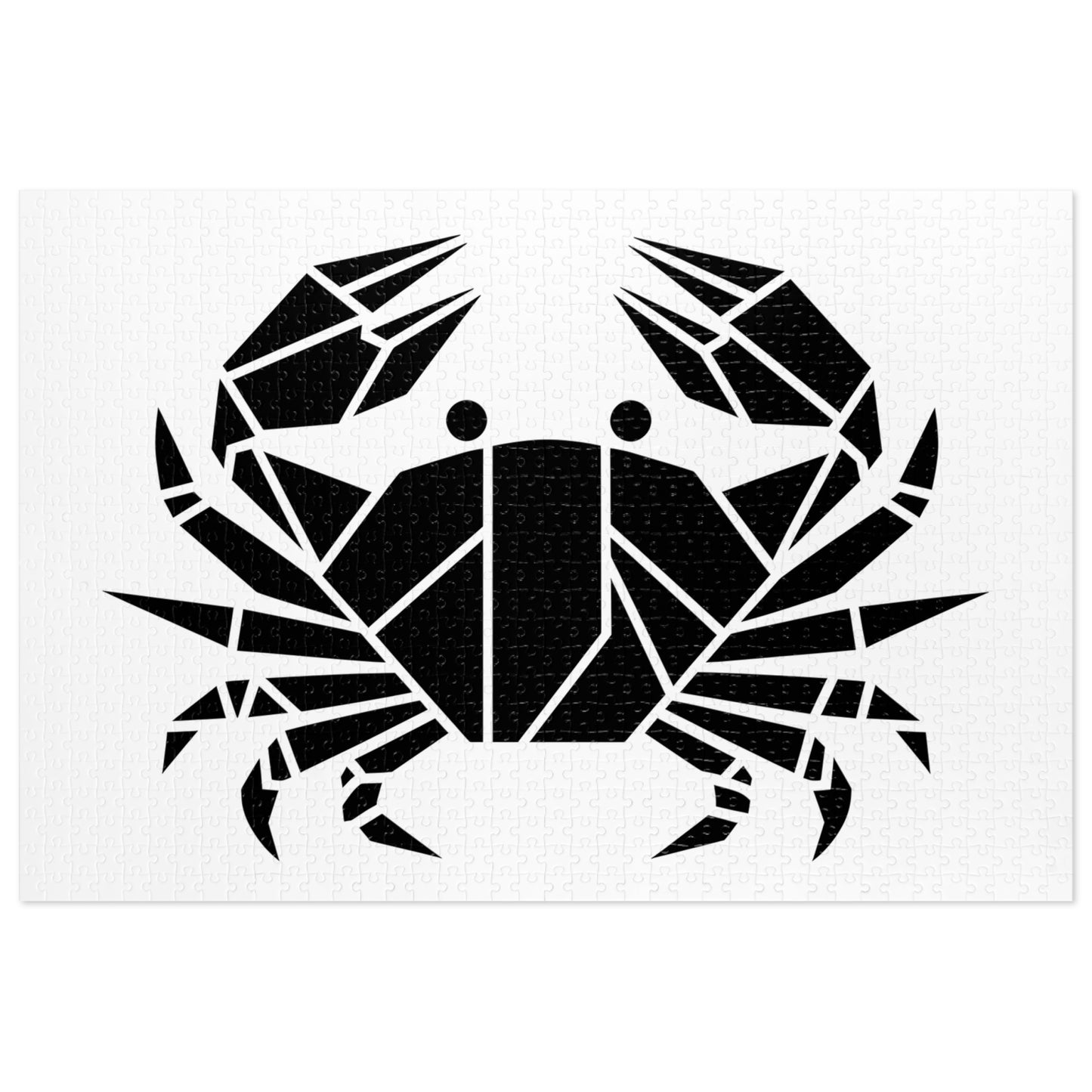 Geometric Crab Design - Jigsaw Puzzle (30, 110, 252, 500,1000-Piece)