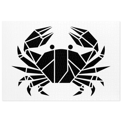 Geometric Crab Design - Jigsaw Puzzle (30, 110, 252, 500,1000-Piece)