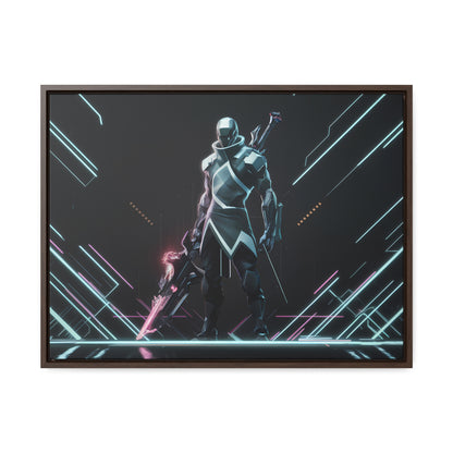 Cybernetic Vanguard - Gallery Canvas Wraps, Horizontal Frame