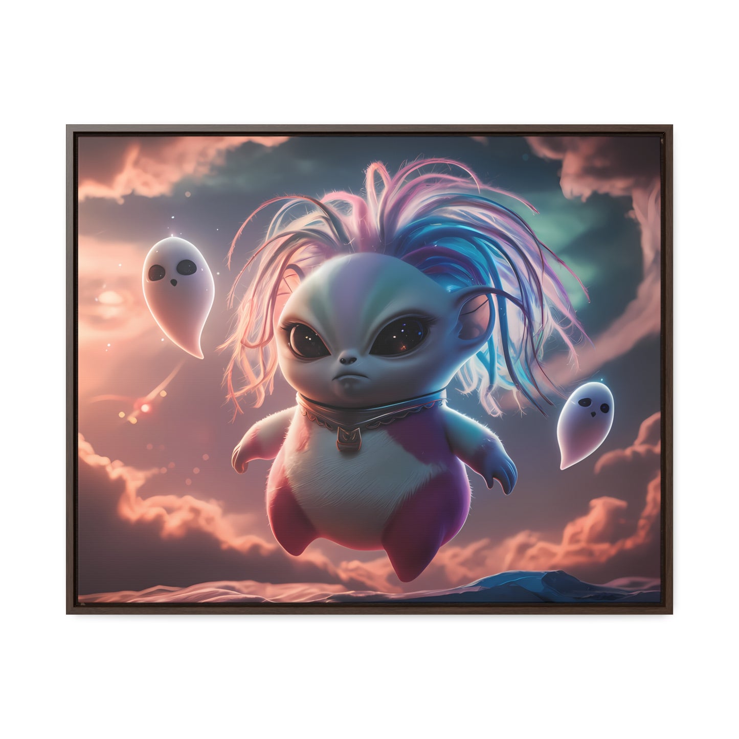 Guardian of the Twilight Spirits - Gallery Canvas Wraps, Horizontal Frame