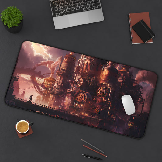 Steampunk City - Desk Mat