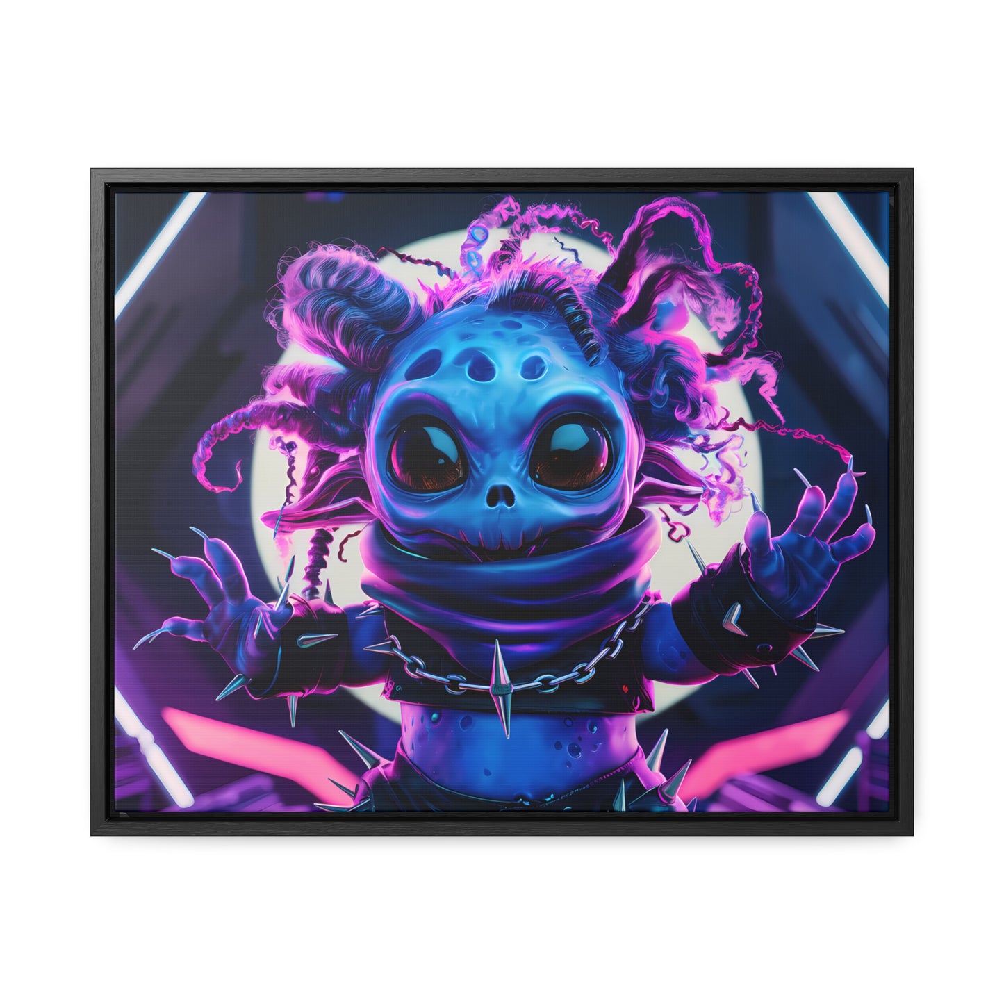 Alien Punk Starlet - Gallery Canvas Wraps, Horizontal Frame