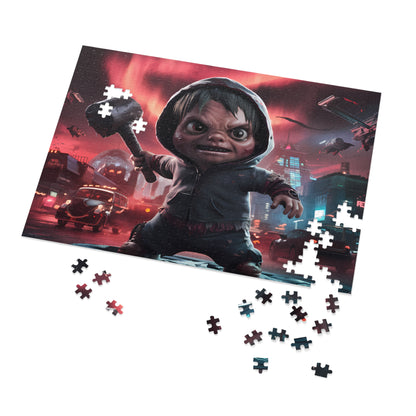 Wrath of the Tiny Titan - Jigsaw Puzzle (30, 110, 252, 500,1000-Piece)