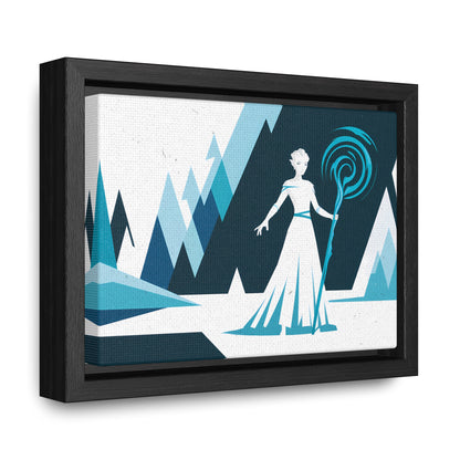 Winter's Embrace - Gallery Canvas Wraps, Horizontal Frame