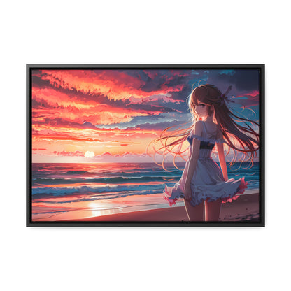 Sunset Reverie - Gallery Canvas Wraps, Horizontal Frame