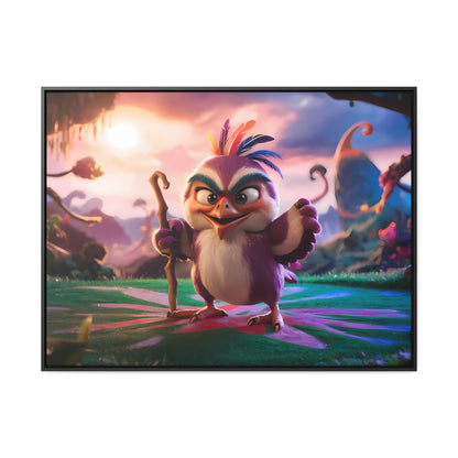 Guardian of the Enchanted Forest - Gallery Canvas Wraps, Horizontal Frame