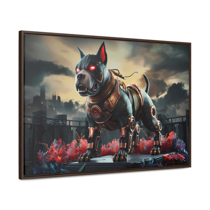 Cyberhound Sentinel - Gallery Canvas Wraps, Horizontal Frame