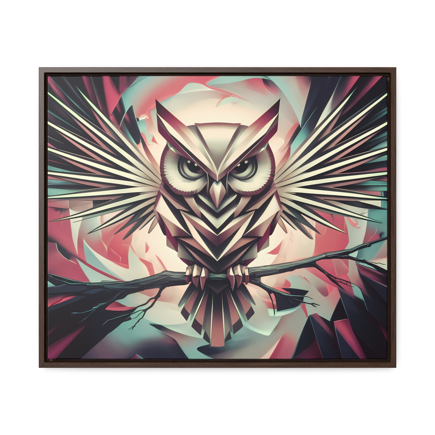 "Mechanical Wisdom" - Gallery Canvas Wraps, Horizontal Frame