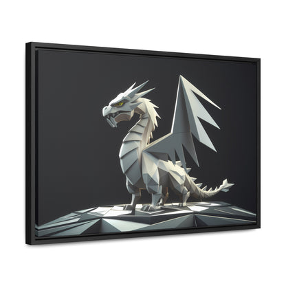 The Silver Sentinel - Gallery Canvas Wraps, Horizontal Frame