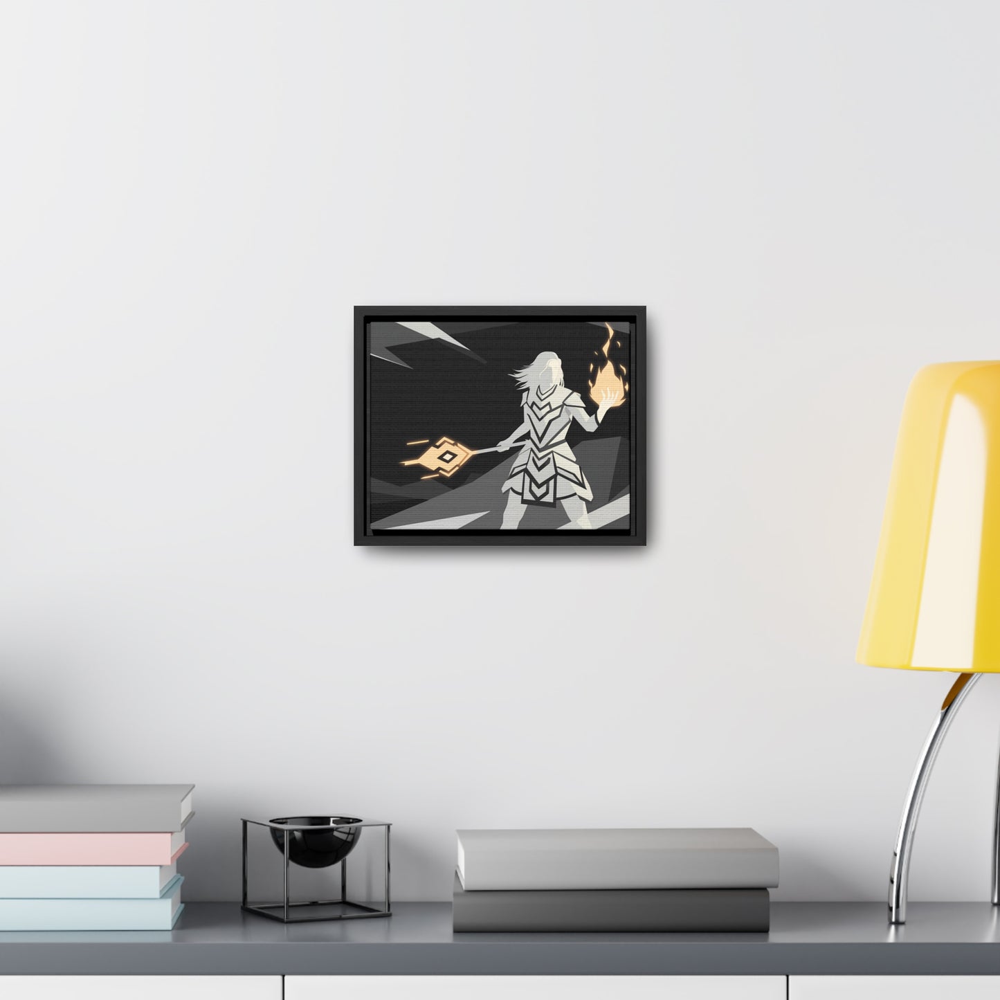 Ethereal Flamebearer - Gallery Canvas Wraps, Horizontal Frame